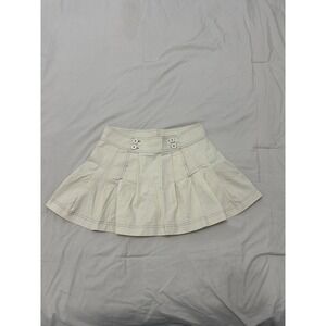Cider Women's Beige Skirt Size M New With‎ Tag No Shorts Underneath
